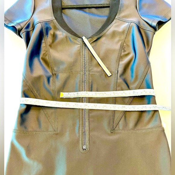 Authentic Gucci Black Neoprene Zipper Front Dress - Picture 13 of 17